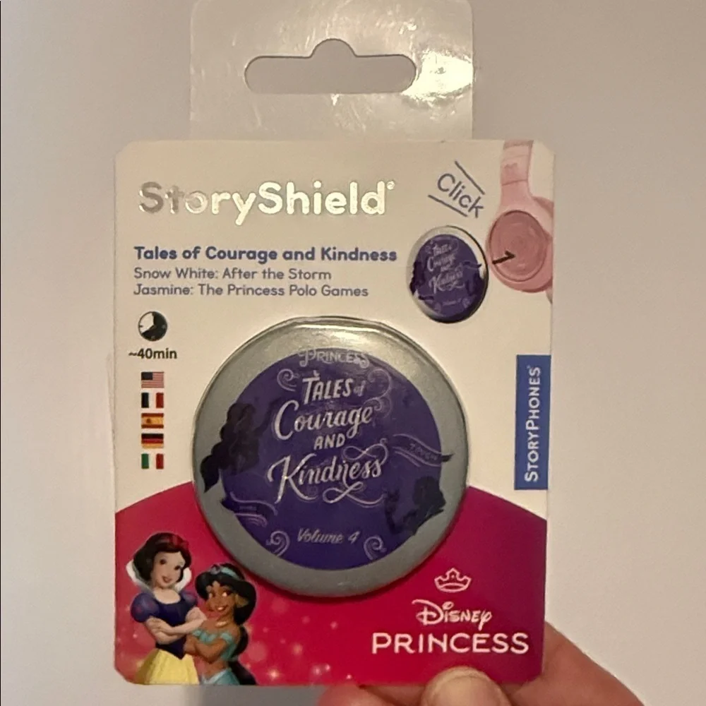 Bundle of 2 Disney StoryShield Lion King and Princess Story Headphone Toys